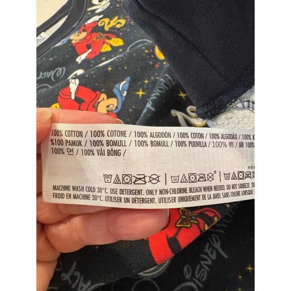 Disney World Vault Collection 50th Anniversary Sorcerer Mickey Sweatshirt Medium - Picture 8 of 9
